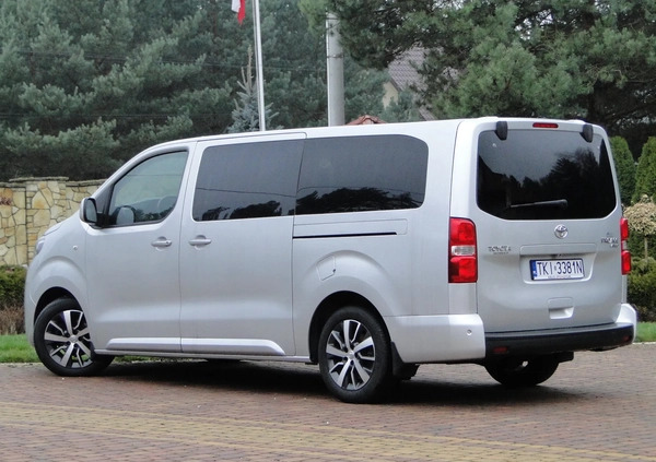 Toyota Proace Verso cena 139999 przebieg: 228754, rok produkcji 2018 z Kielce małe 781